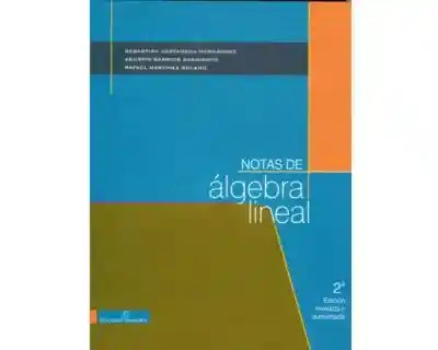 Notas de Álgebra Lineal