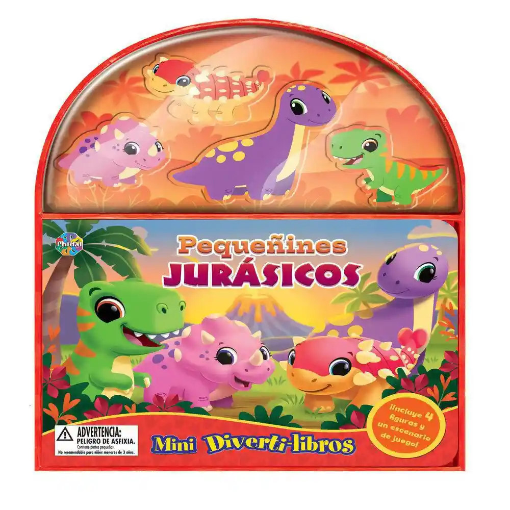 Mini Divertilibros Dinos, Phidal Publishing Inc