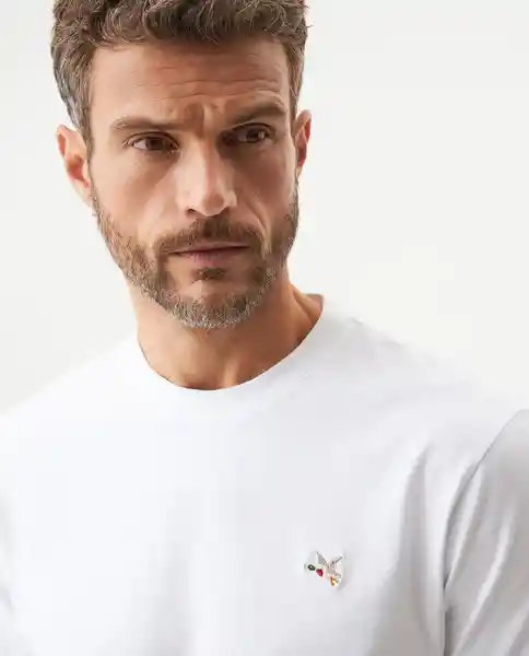 Camiseta Basic Colors Blanco 0 Claro Talla M Chevignon