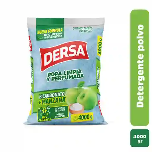 Detergente en Polvo Bicarbonato + Manzana