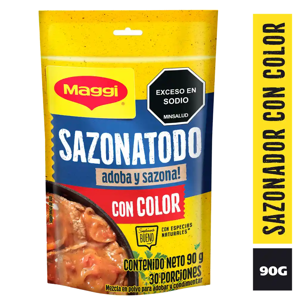Sazonador con Color MAGGI Sazonatodo x 90g
