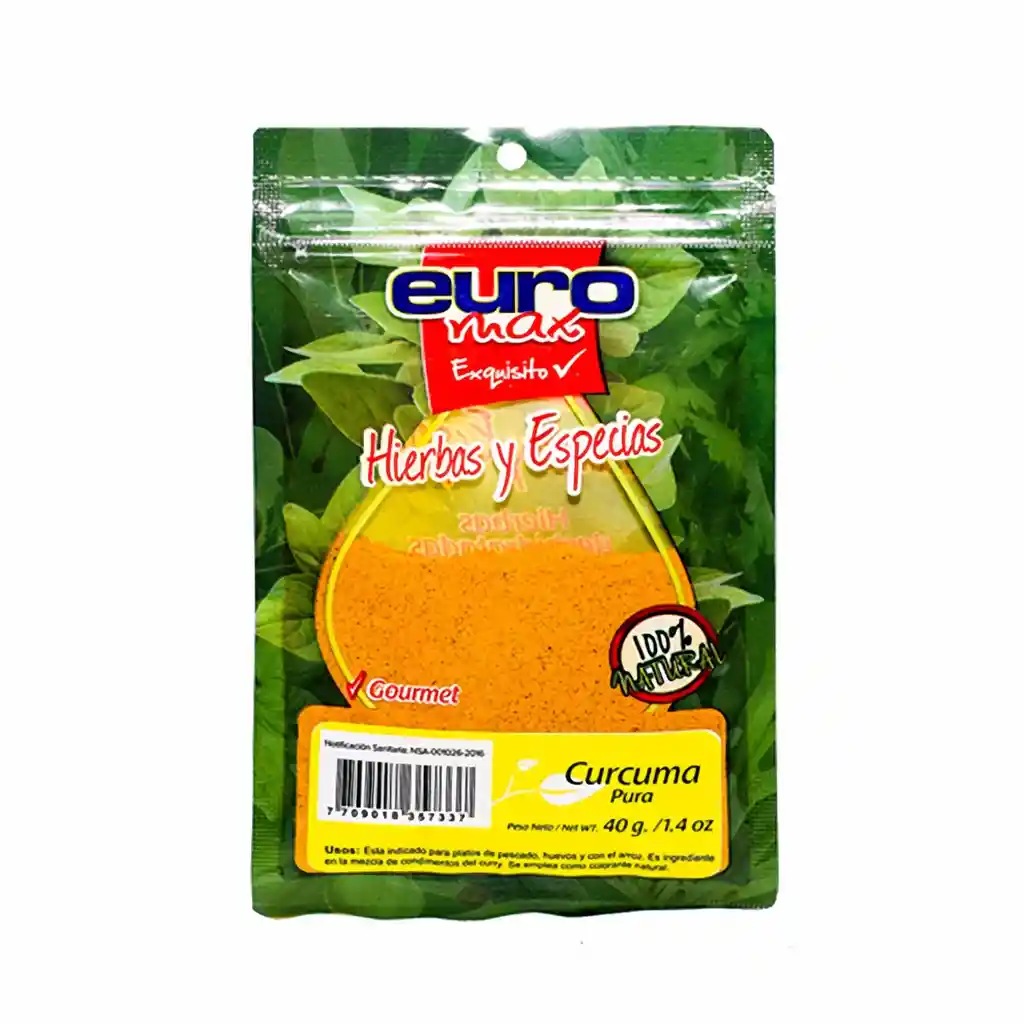 Cúrcuma Molida Euromax