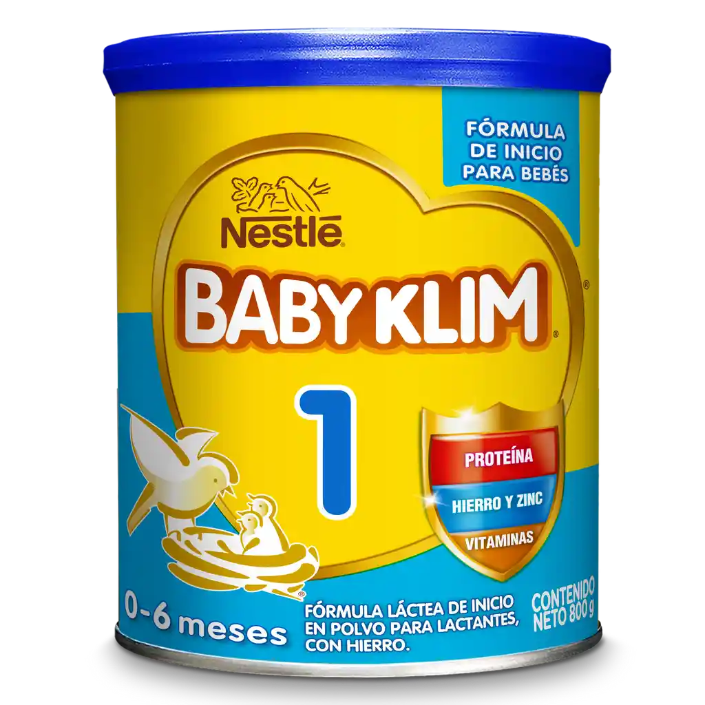Fórmula infantil BABY KLIM 1 x 800g
