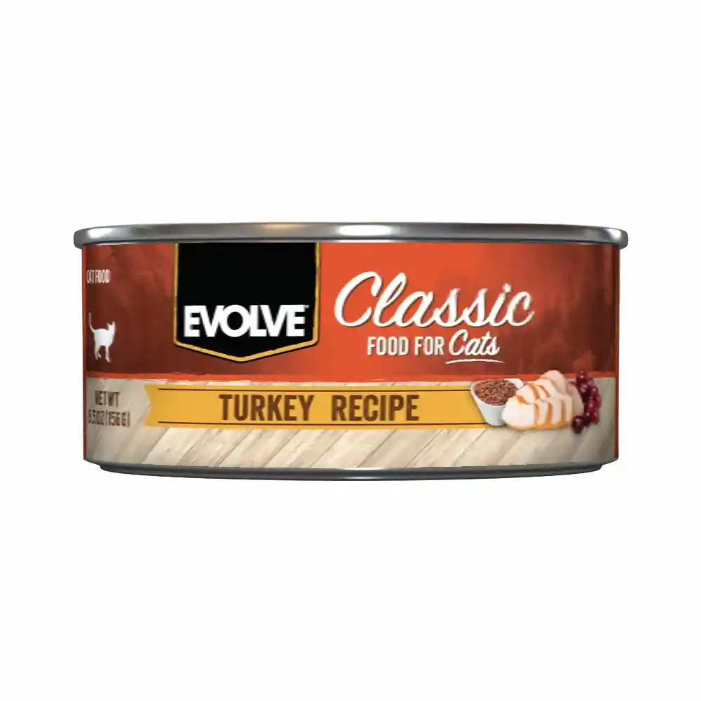 Evolve Classic Alimento Húmedo para Gato Sabor a Pavo 