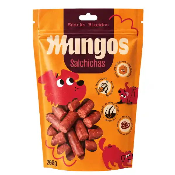 Mungos Snack para Perro Salchichas