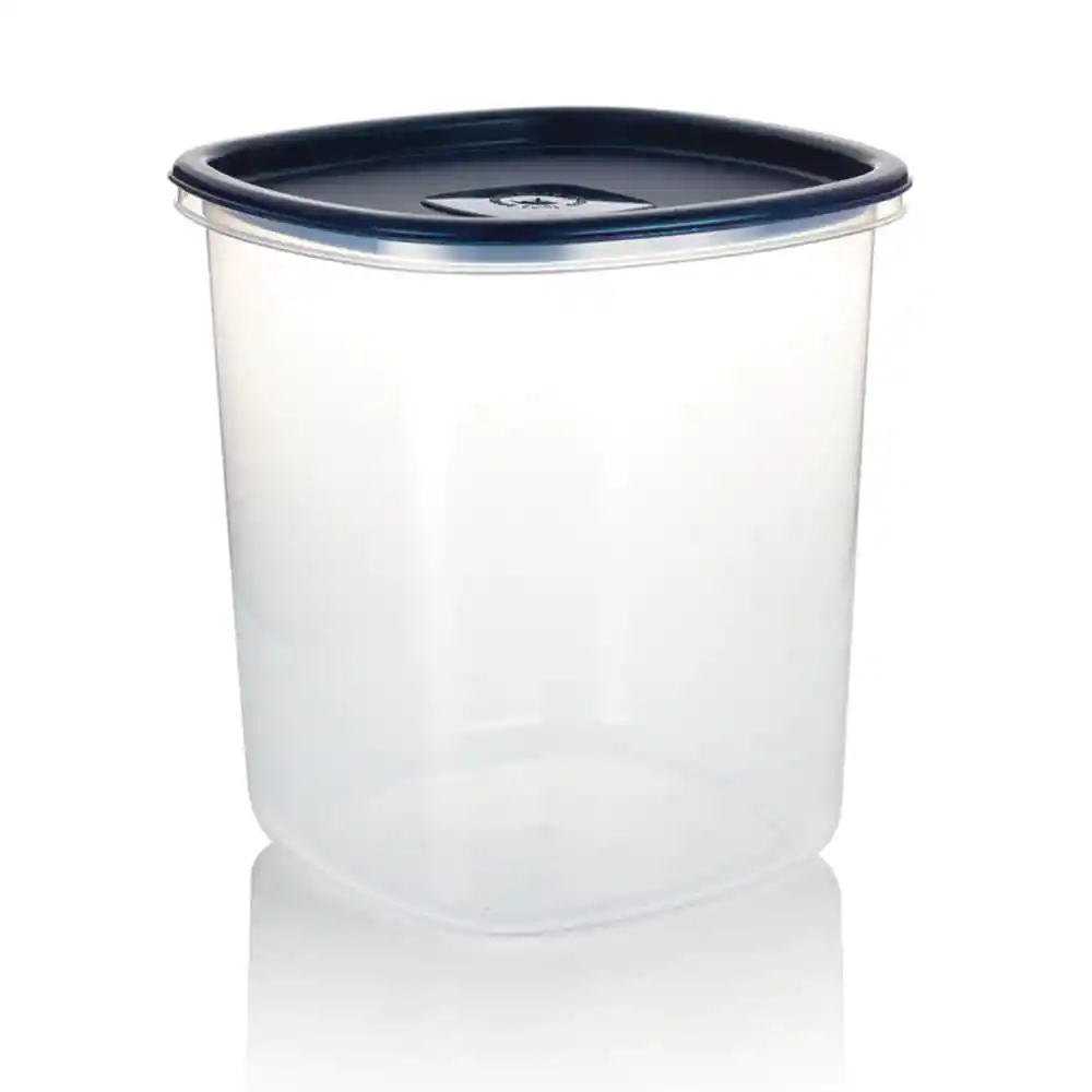 Recipiente Plastico Para Despensa Alto Azul