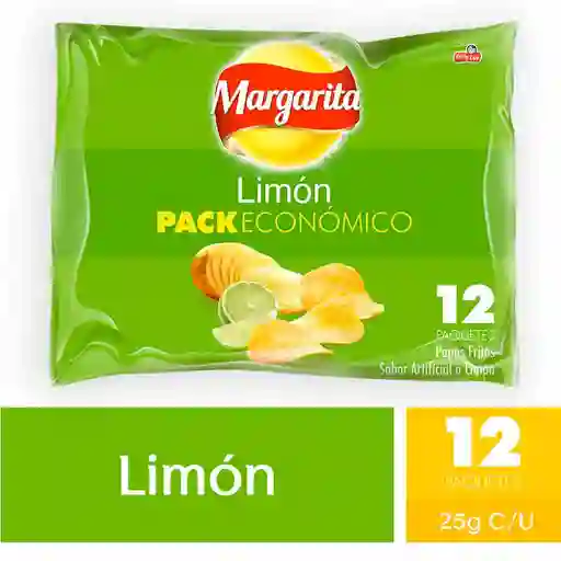 Margarita Snack de Papas Fritas con Sabor a Limón