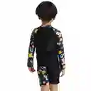 Camiseta Manga Larga Sunshine Dog Submarine Bebe Masculino Negro-06