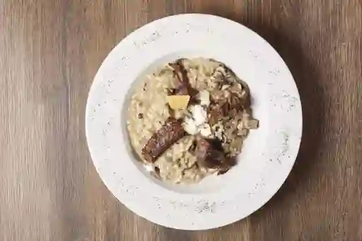 Pasta Funghi con Solomito