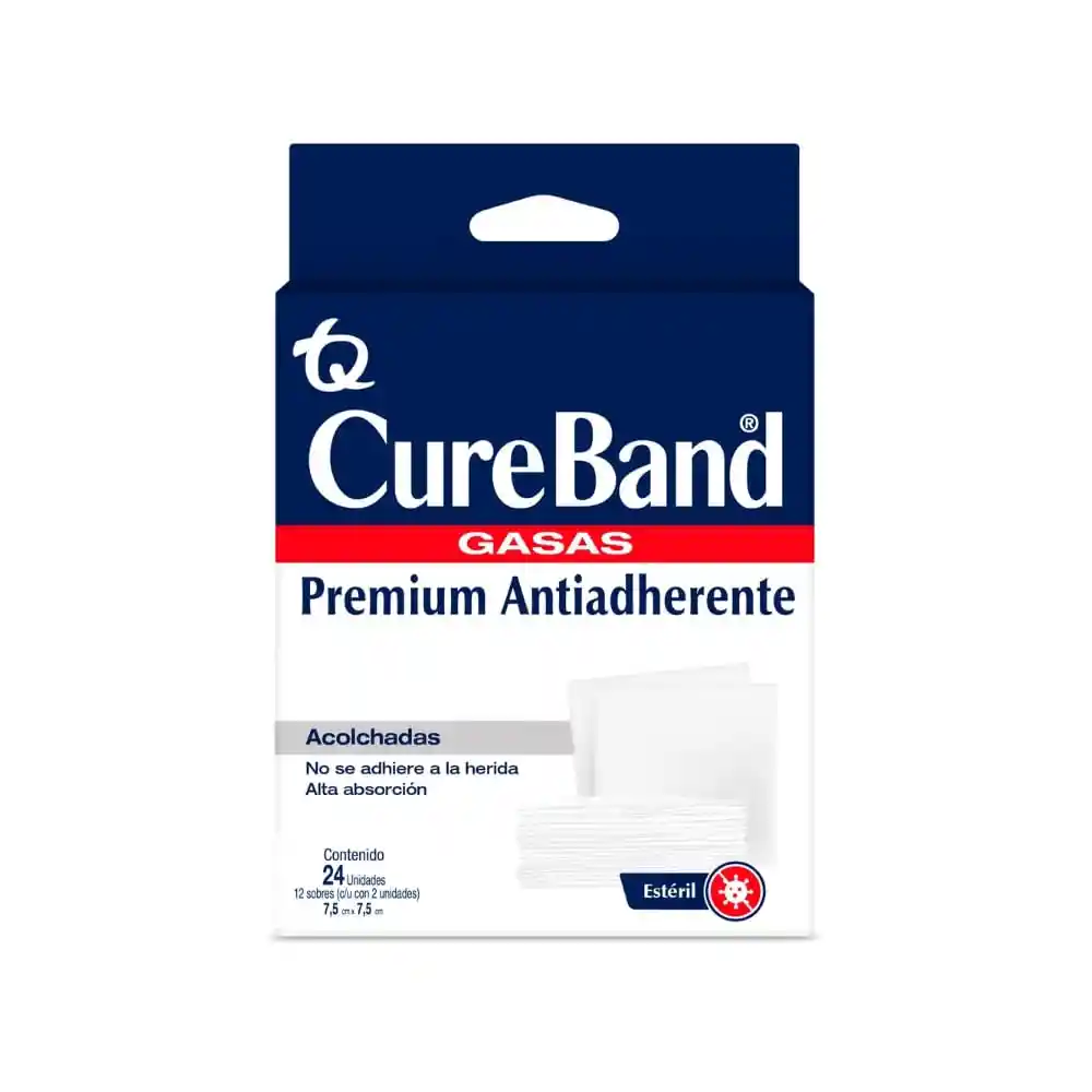 Gasa Cureband 7.5 X 7.5 Cm Caja