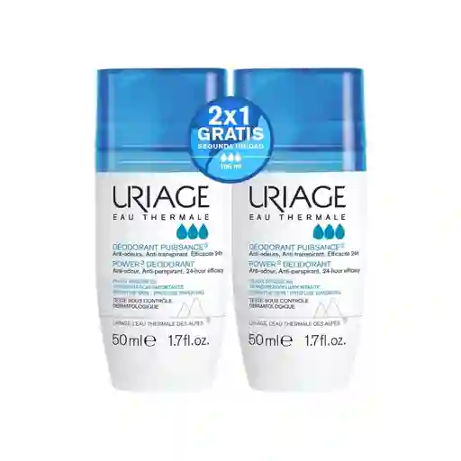 Kit Uriage Desodorante Power 3 2 X