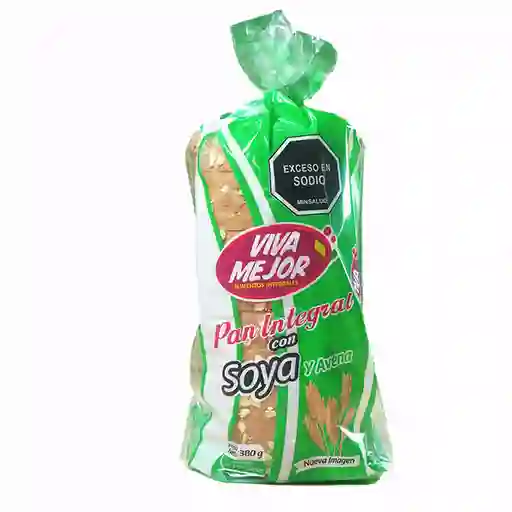 Viva Mejor Pan Integral con Soya y Avena