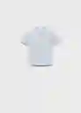 Polo Hanoib8 Celeste Talla 70 Niños Mango