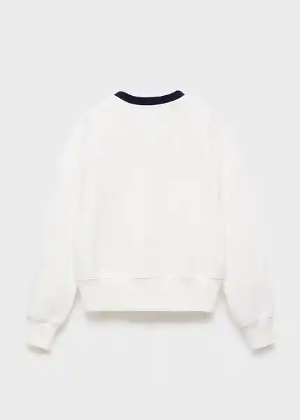 Buzo Sudadera Weekend Offwhite Talla 10 Niña Mango