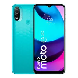 Motorola Celular 32Gb Azul Aqua E20