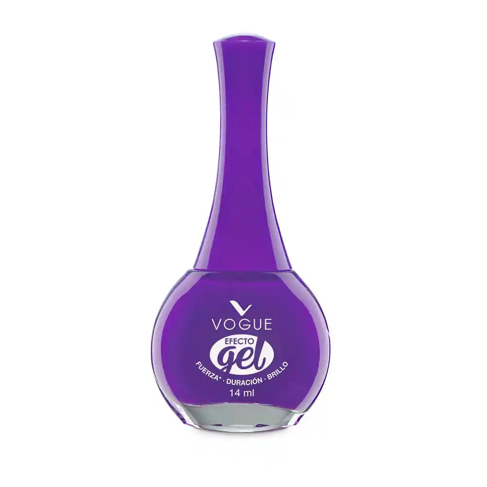 Vogue Esmalte Efecto Gel Fe Morado