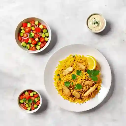 Arroz Azafran Basmati Pollo