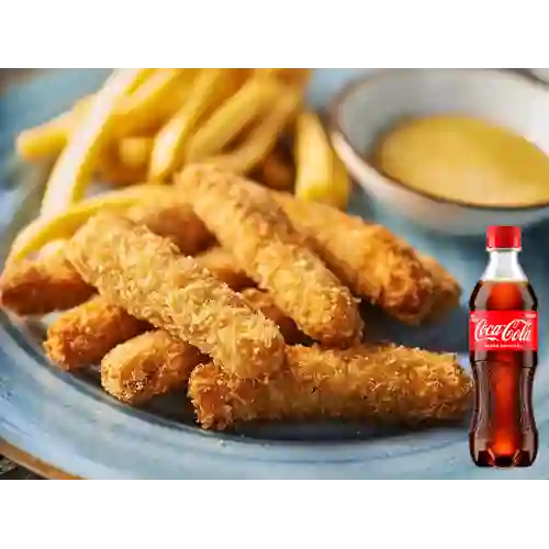 Combo Chicken Ditini + Coca Cola Original 400 ml