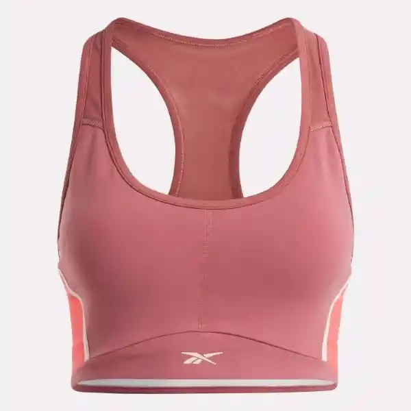 Reebok Top Lux Padded Blocked Mujer Rosado XS 100035443