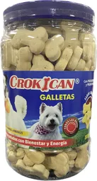 CROKICAN Galletas con Calcio Vitaminas y Minerales Bombonera