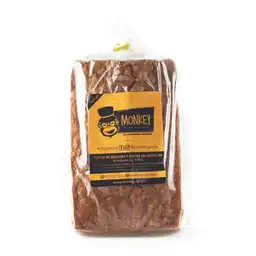 Monkey Torta de Banano y Avena en Hojuelas