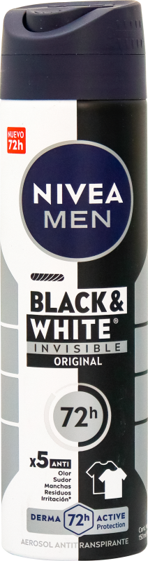Nivea Black & White Men Desodorante Spray 150ml