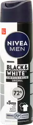 Nivea Men Antitranspirante Black & White Invisible en Spray