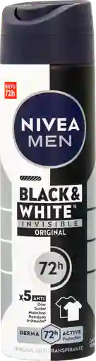 Nivea Men Antitranspirante Black & White Invisible en Spray