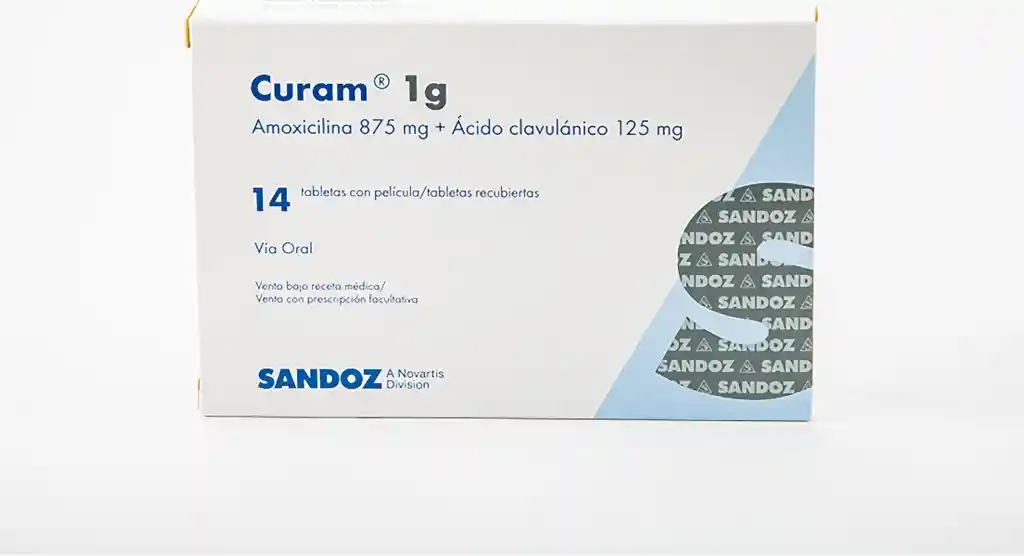 Curam Farma De Colombia 1 Gr 14 Tabletas Sz 3 + Pae