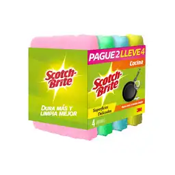   Scotch Brite  Esponja De Cocina Superficies Delicadas 