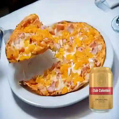 Combo Pizza Luciana + Club col. Dorada Lta 330ml