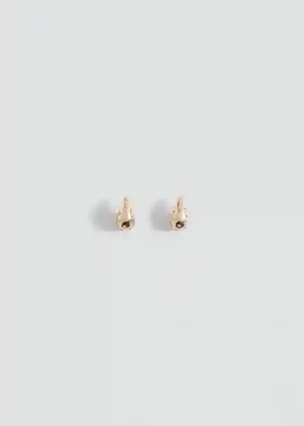 Pendientes Drops Oro Talla 99 Teen Niñas Mango