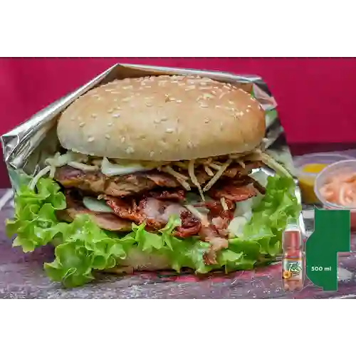 Combo Doble Carne - Tocineta + Mr Tea Durazno 500 ml