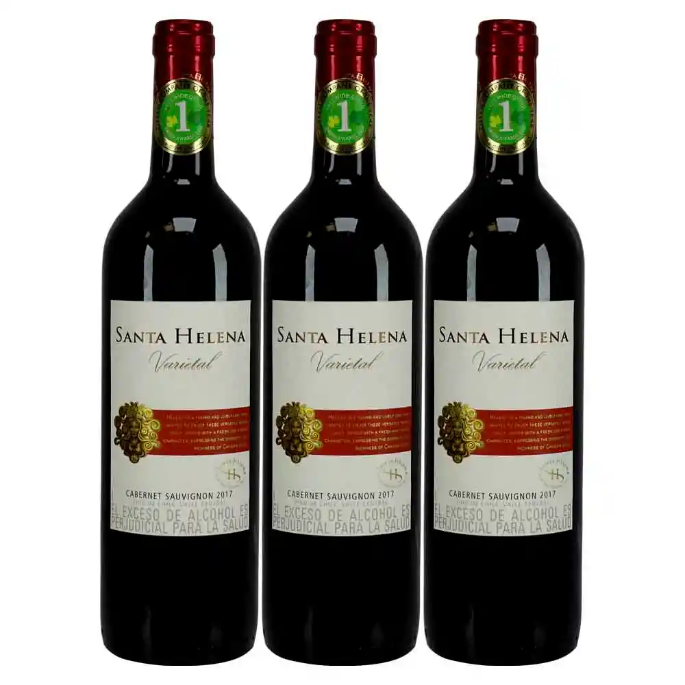 Vino Santa Helena Varietal Cabernet Sauvignon X750 Ml 2X3