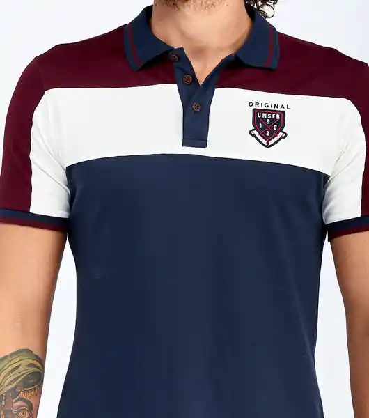 Unser Camiseta Polo Vinotinto Talla S 823799