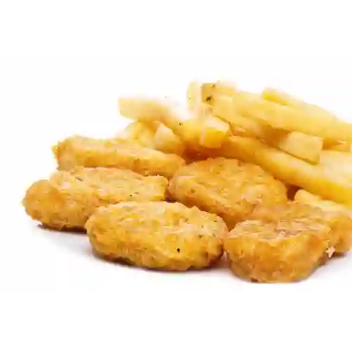 Nuggets de Pollo X 6 + Papas