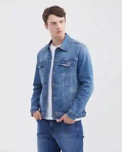 Chaquera Linea Masculino Azul Frances Medio Talla M Chevignon