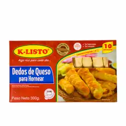 K-Listo Dedo Queso Cóctel Hornea