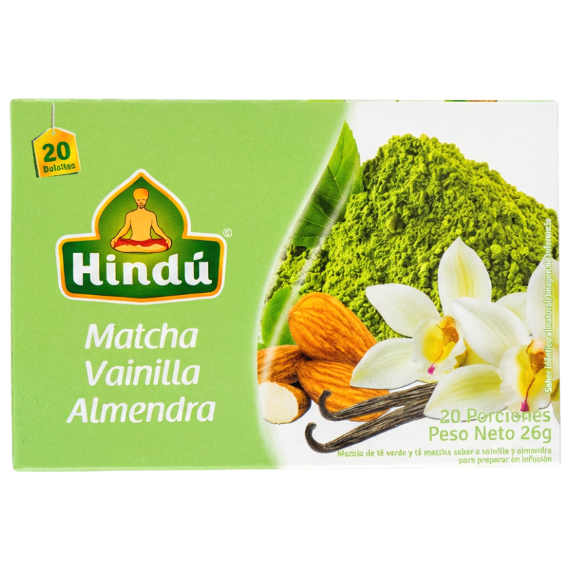 Hindu té Verde Matcha Vainilla 26 g