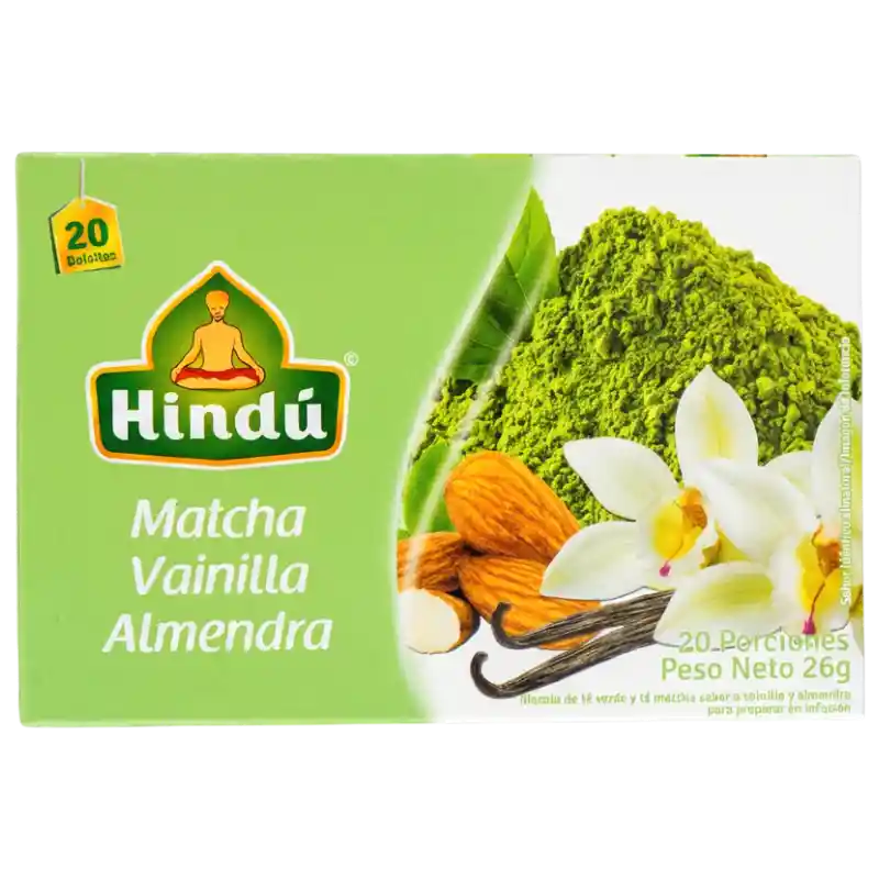 Hindu té Verde Matcha Vainilla