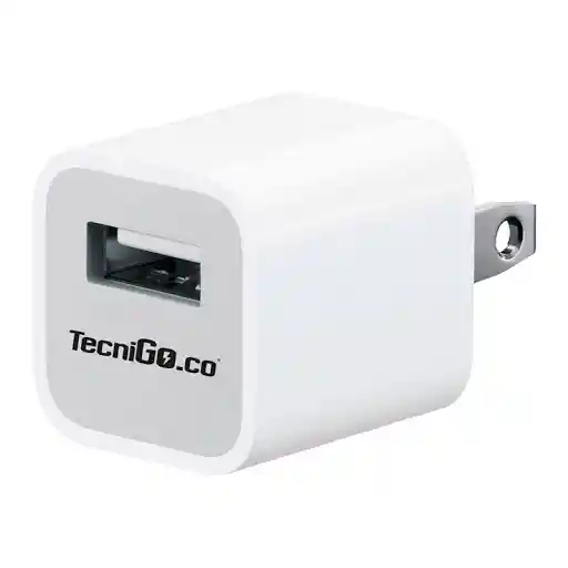 Tecnigo Cargador y Convertidor de Energía USB Blanco