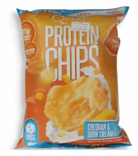 Quest Proteína Chips Cheddar & Sour Cream
