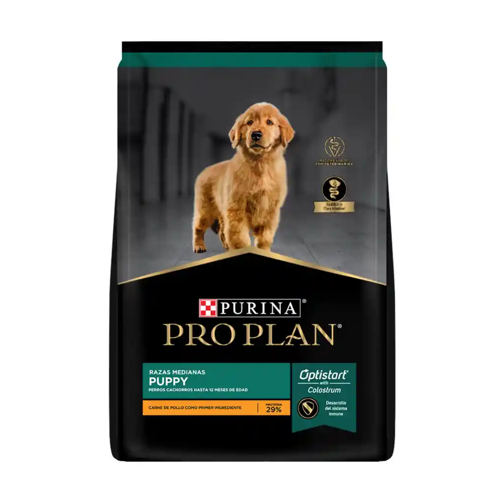 Comida para Perros cachorros razas medianas Purina Pro Plan x 1 kg