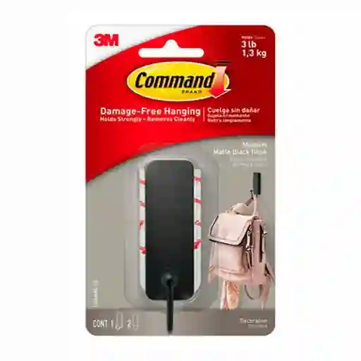 Gancho Command Med Negro Command 70009136899