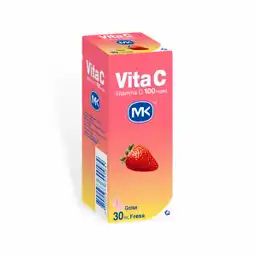 Vita C Vitamina Sabor a Fresa (100 mg /mL )