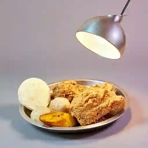1/4 Pollo Broaster, Pierna - Pernil