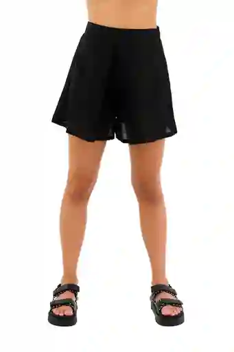 Short Cloe Negro Talla S Mercedes Campuzano