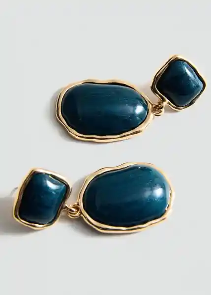 Aretess Delphin Oro Mujer Mango