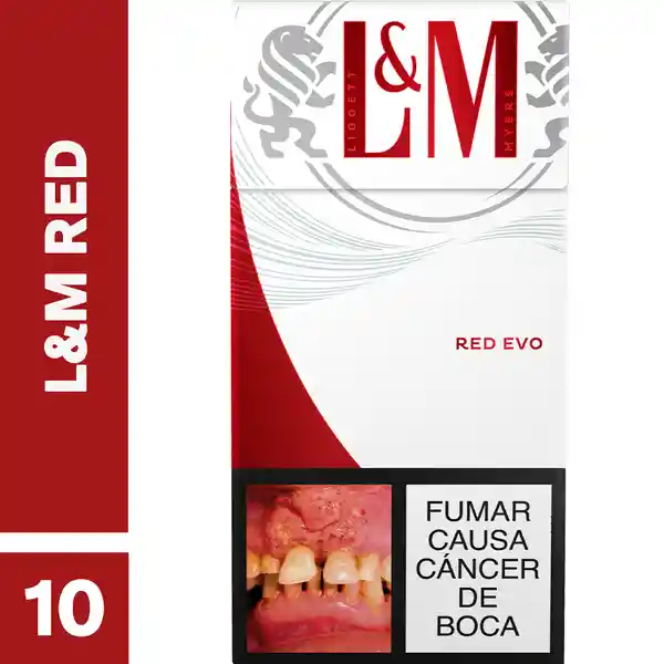 L&M Red ​x 10 Cigarrillos