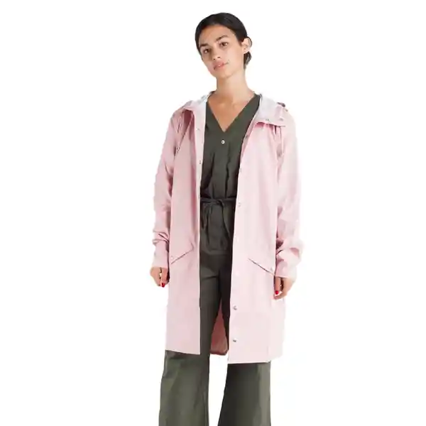 Rains Chaqueta Curve Rosa L